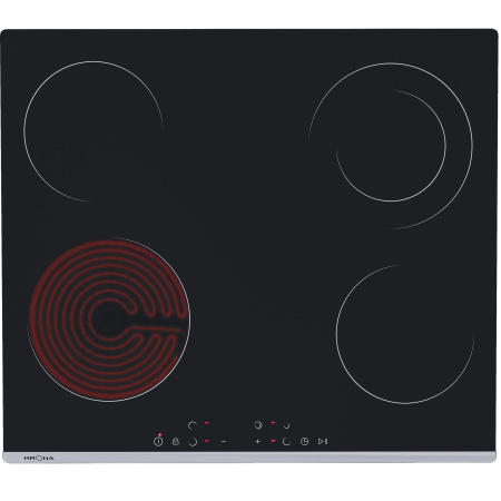 KRONA LUNA 60 BL/S K электрическая варочная поверхность (независимая)