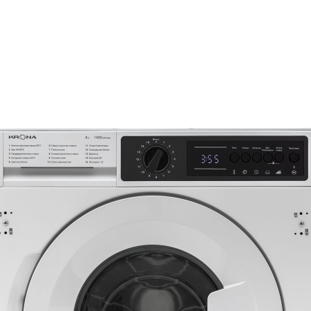 KRONA KALISA 1400 8K WHITE встраиваемая стиральная машина