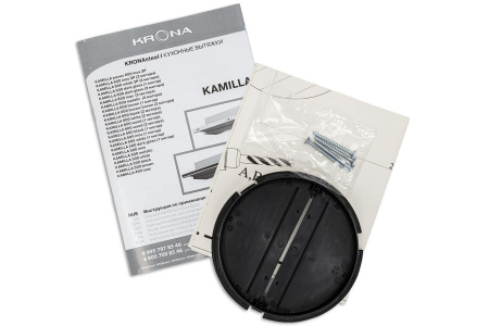 KRONA KAMILLA 600 white (1 мотор) вытяжка кухонная