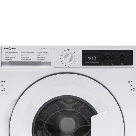 KRONA KAYA 1200 7K WHITE встраиваемая стиральная машина