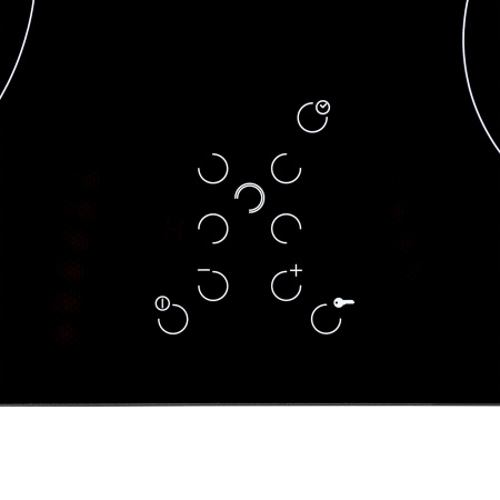 KRONA DOLCE 60 BL электрическая варочная поверхность (независимая)