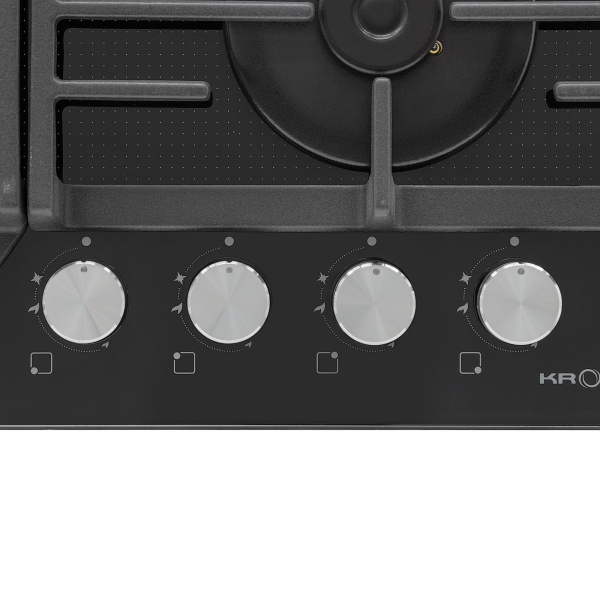 KRONA ARDENTE 60 BL газовая варочная поверхность (независимая)