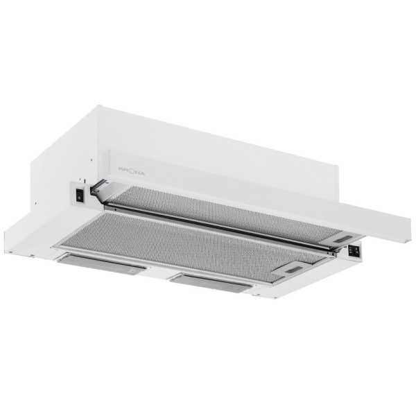 KRONA VENDY 600 WHITE (1 мотор) вытяжка кухонная