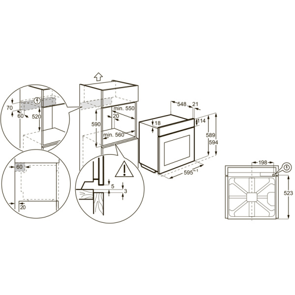 Electrolux EOF5F70X