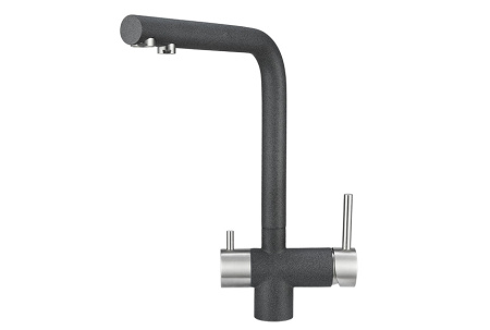 Кухонный смеситель GRANULA 2305, ГРАФИТ