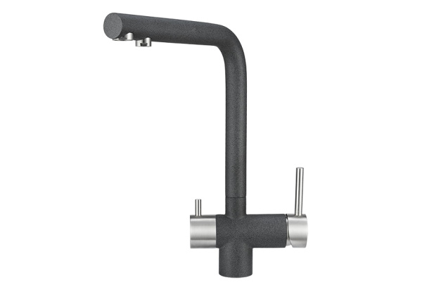 Кухонный смеситель GRANULA 2305, ГРАФИТ