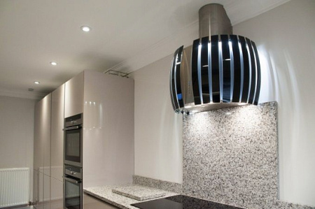 Falmec Design+ PRESTIGE 65 inox vetro nero (800)