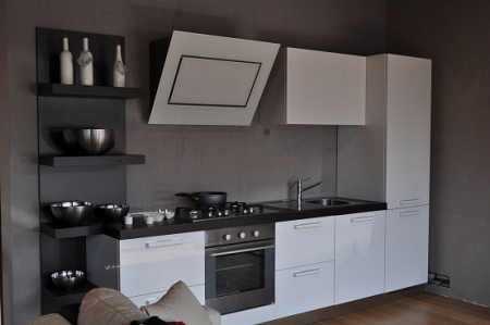 Falmec Design QUASAR 120 inox vetro bianco (800)