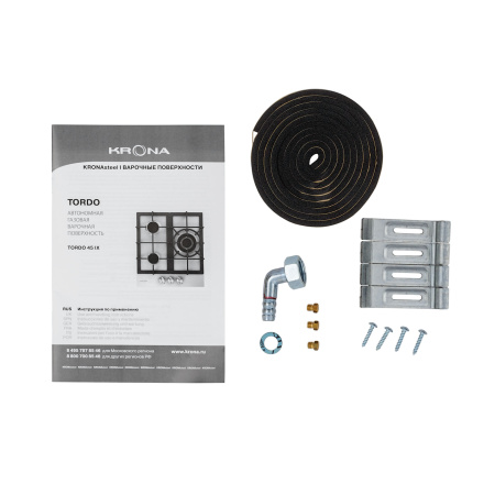 KRONA TORDO 45 IX газовая варочная поверхность (независимая)
