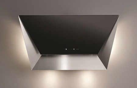 Falmec Design+ PRISMA 85 inox vetro nero (800)
