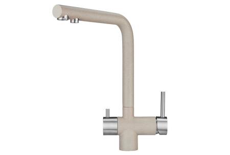 Кухонный смеситель GRANULA 2305, АНТИК (БЕЖЕВЫЙ)