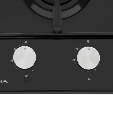 KRONA PARTITA 30 BL газовая варочная поверхность (независимая)