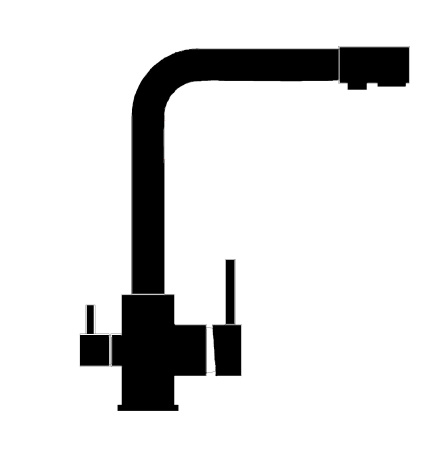 Кухонный смеситель GRANULA 2305, АНТИК (БЕЖЕВЫЙ)