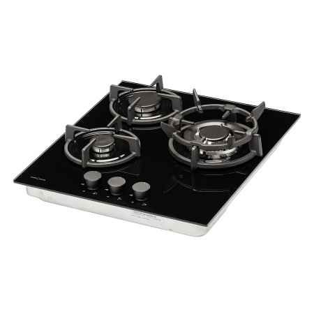 KRONA FIERO 45 BL газовая варочная поверхность (независимая)