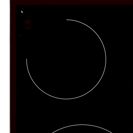 KRONA DOLCE 60 BL электрическая варочная поверхность (независимая)