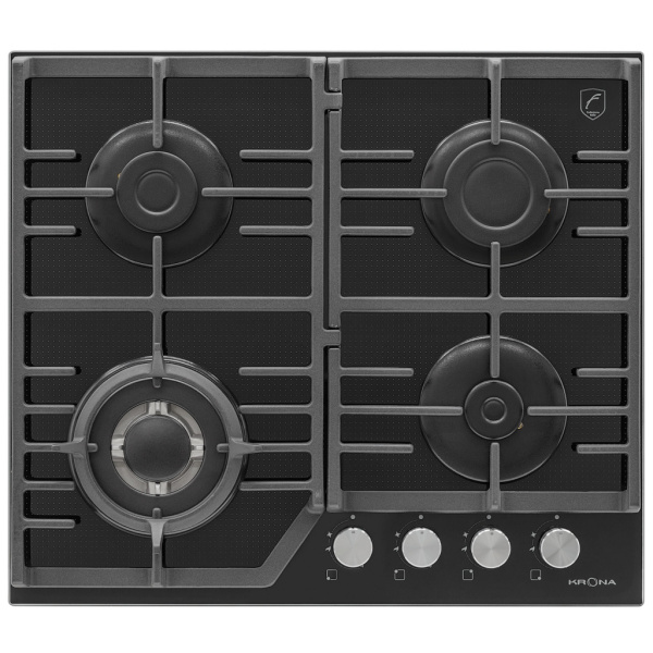 KRONA ARDENTE 60 BL газовая варочная поверхность (независимая)