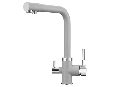 Кухонный смеситель GRANULA 2015, АЛЮМИНИУМ