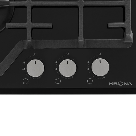 KRONA CORNIOLA 45 BL газовая варочная поверхность (независимая)