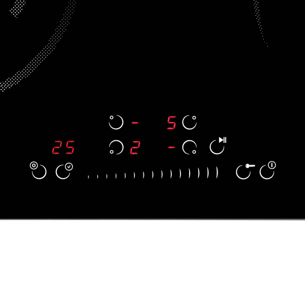 KRONA LEGGIERO 60 BL электрическая варочная поверхность (независимая)