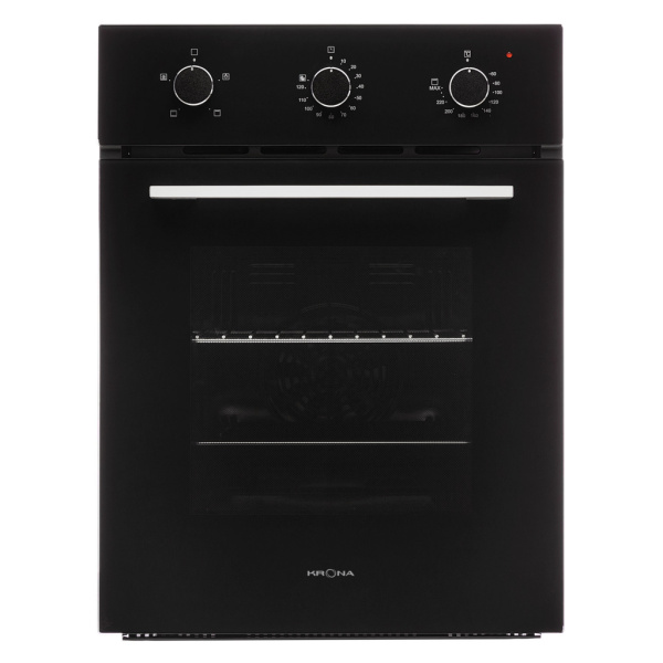 KRONA
BREVE 45 BL электрический духовой шкаф (независимый)